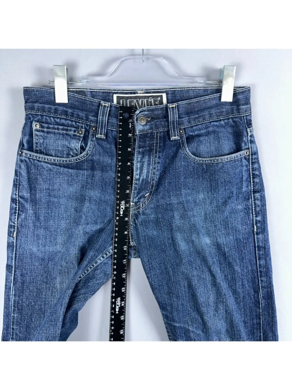 Levis 511 Jeans Mens Size W32 L32 Blue Skinny Mid Rise Medium Wash